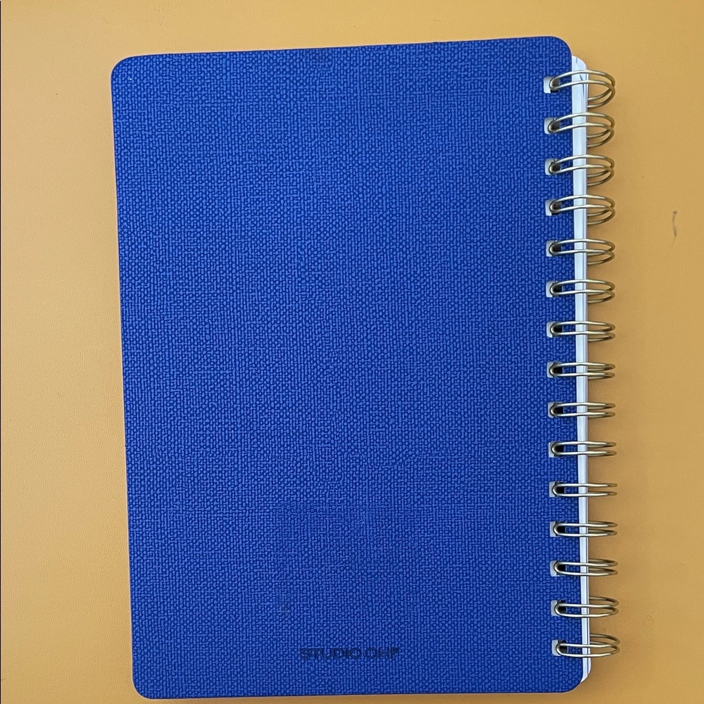 Agatha Notebook - Notes Blue Spiral - Picture 2 of 8